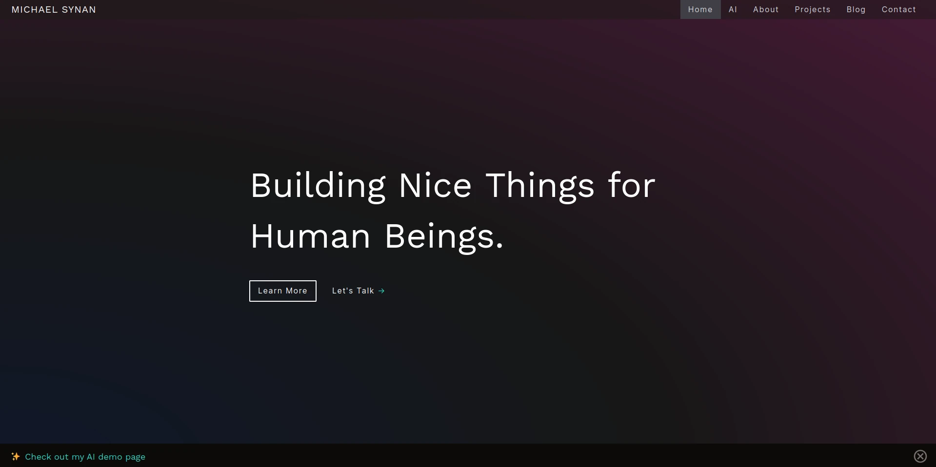 Michael Synan Portrait